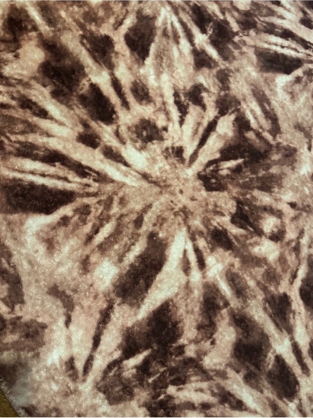Pink Victorias Secret tie-dye Sherpa throw blanket 50 x 60